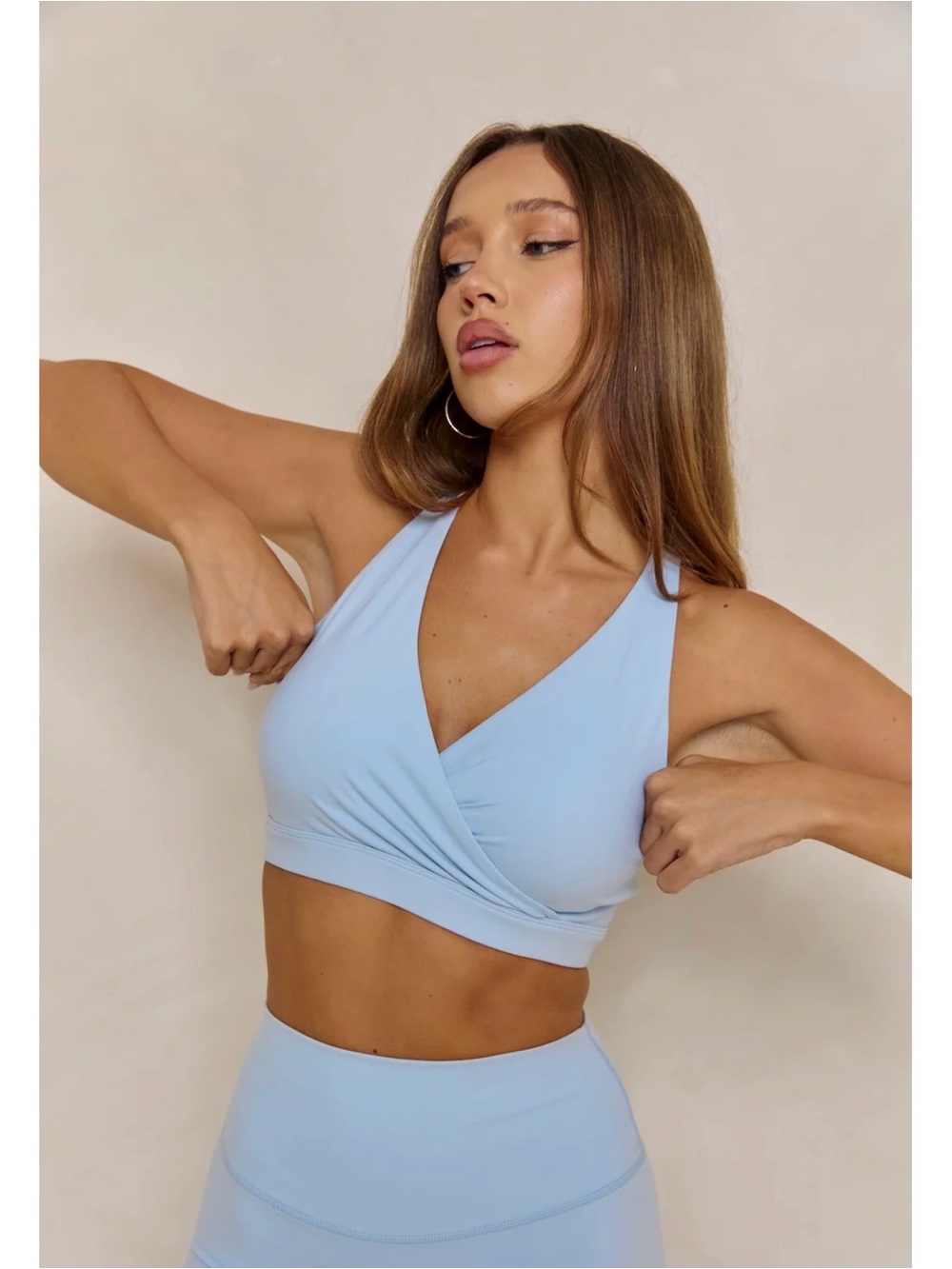 Astoria Activewear Light Blue sports bra